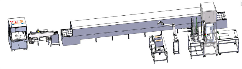 燃料电池电堆装配线